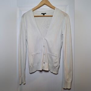 Jacob Cotton Blend Button-up Cardigan (S)